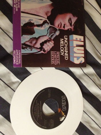 Elvis Presley - Unchained Melody RCA Records Canada Whi...