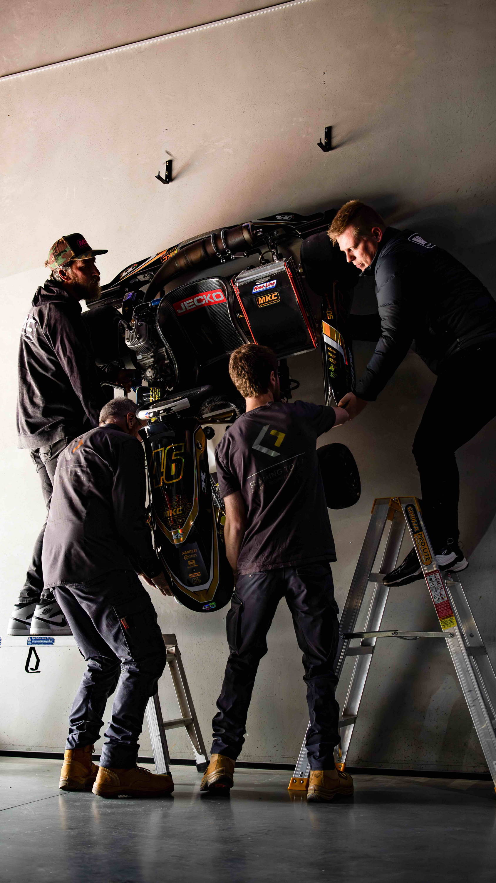 Art Installation of a Race Kart
