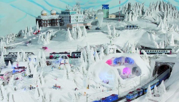 skandinavien eishotel wetterstation tag