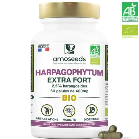 Bio Harpagophytum - Hochdosiert mit 2,5% Harpagosiden