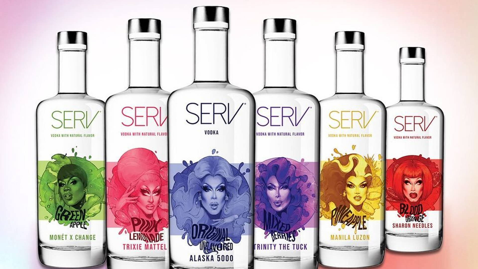 Featured image for Sip, Slay, Serv With Six Iconic Drag Performers' Vodka Collaboration