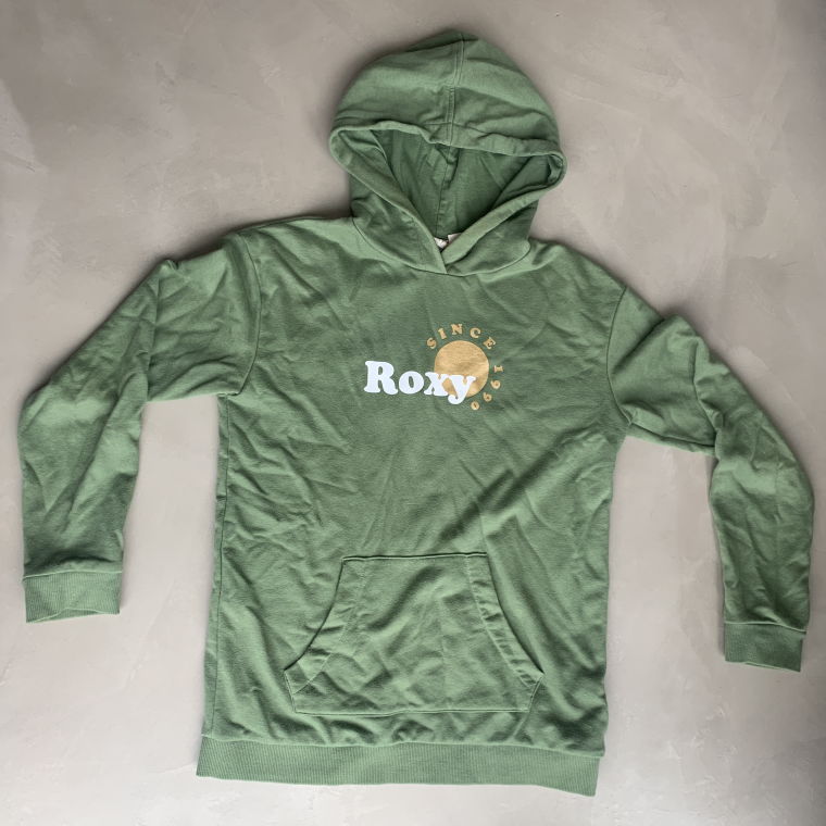 Sweat à capuche vert Roxy