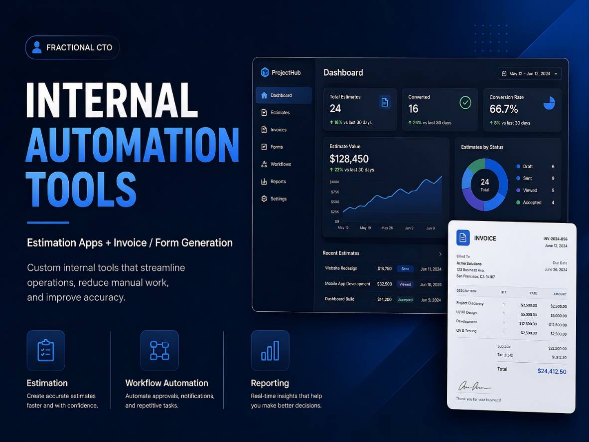 Fractional cto developers developer - steele .'s portfolio image