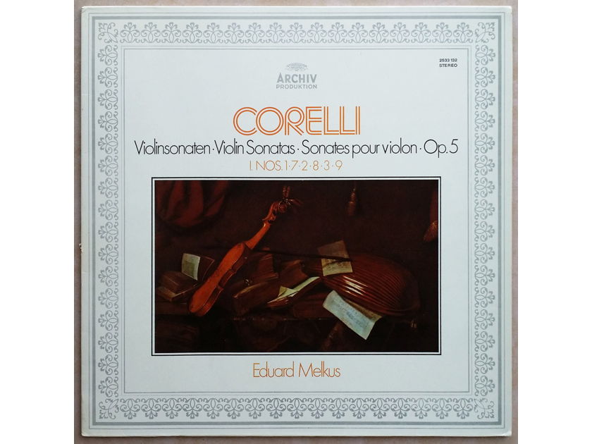 Archiv | EDUARD MELKUS / - CORELLI 12 Violin Sonatas Op. 5 | 2 LPs - German Pressing - NM