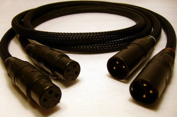 Cullen Cable  1 Meter XLR Interconnects made in the usa!
