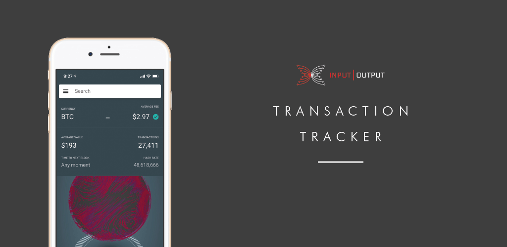 The Symphony transaction tracker mobile app