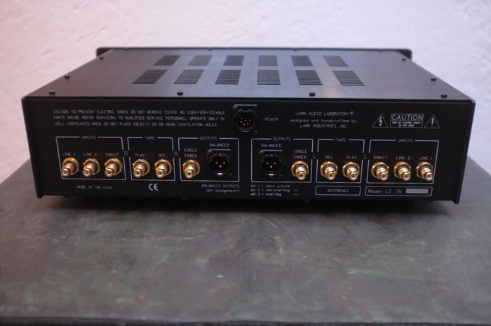LAMM L2 REFERENCE HYBRID STEREO PREAMPLIFIER. ONE OWNER...