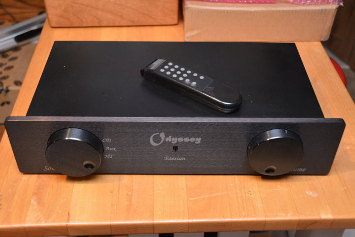 Odyssey Audio Etesian Pre-amp with HT bypass