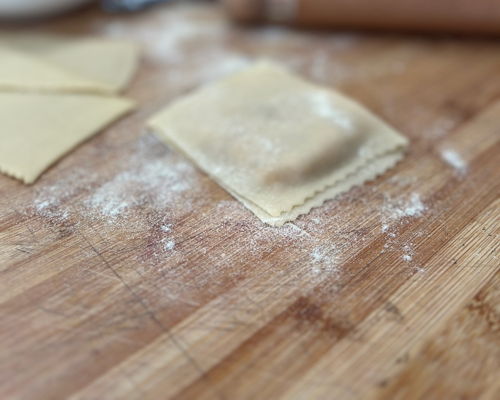 Cooking classes Montelupo Fiorentino: Tuscan course: Tortelli alla lastra and Castagnaccio