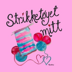 Tøynett Mitt strikketøy sort