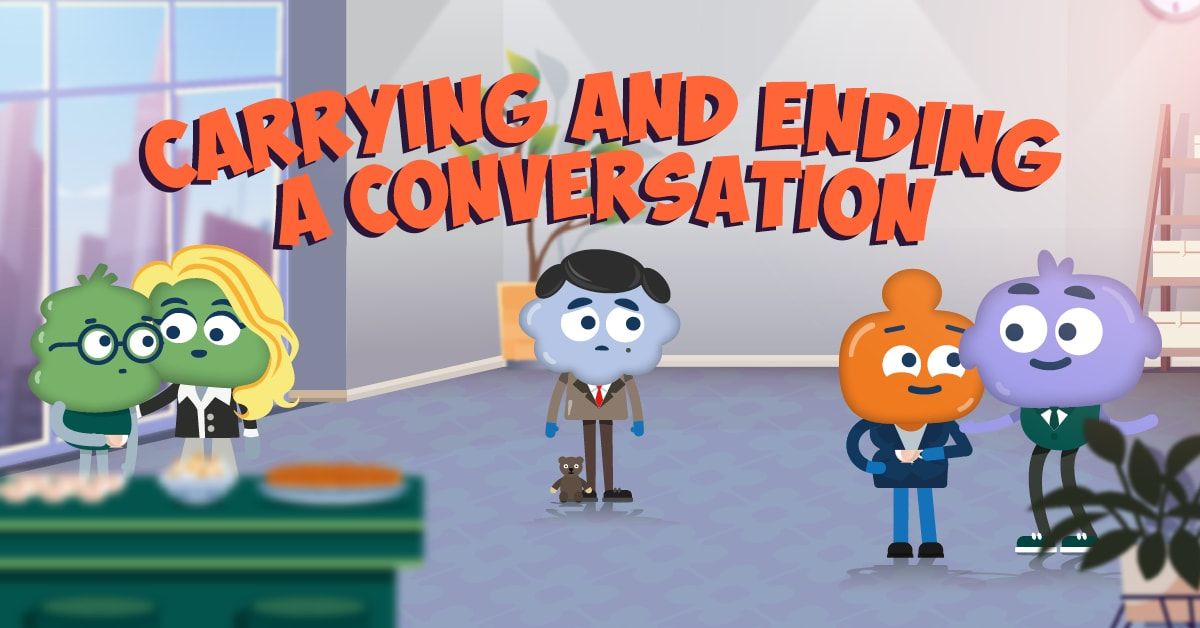 Carrying And Ending a Conversation image