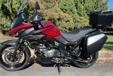2019 SUZUKI V-STROM 650XT ADVENTURE motorcycle for rent near Kent, WA