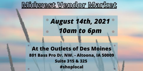 August 14th, 2021 Altoona Vendor Market promotional image