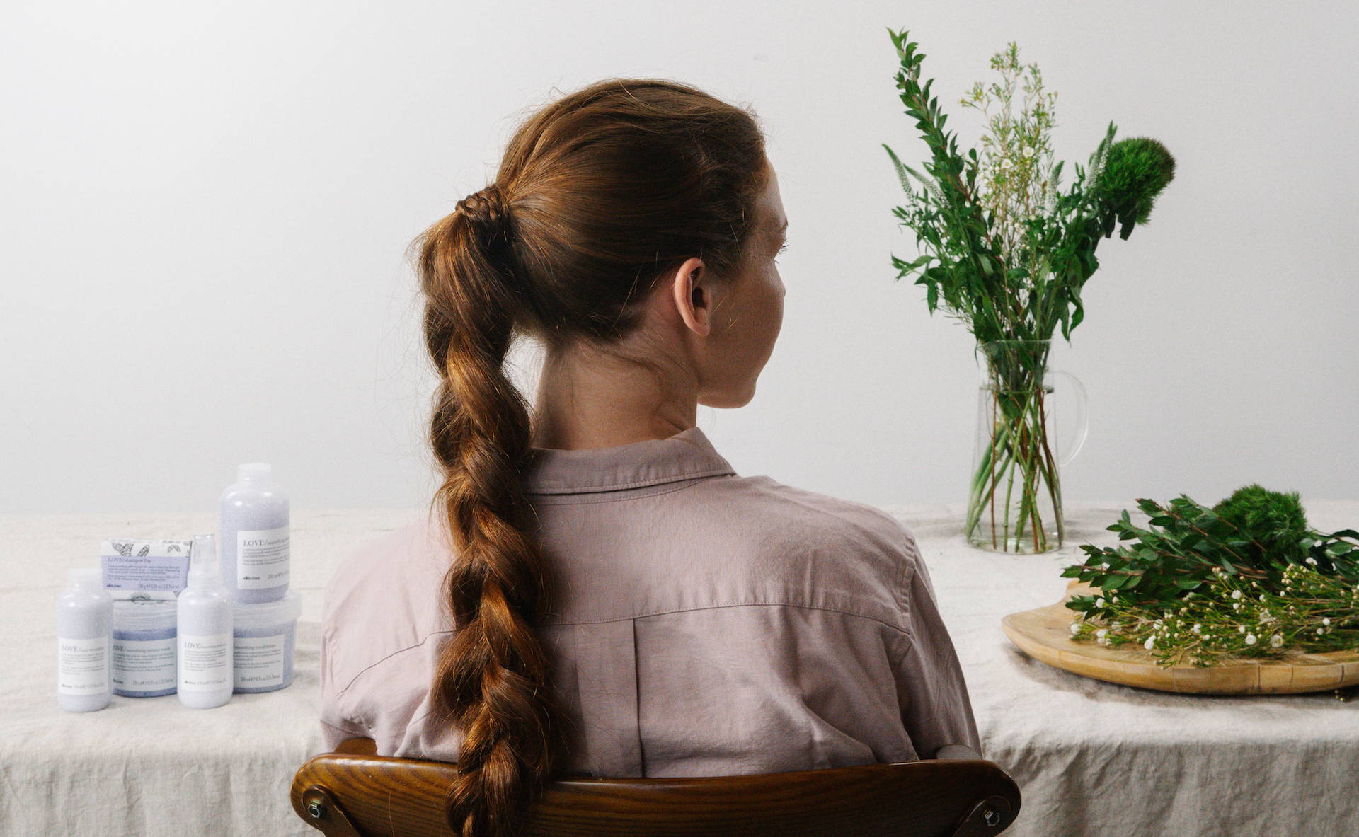 Davines LOVE Smoothing table