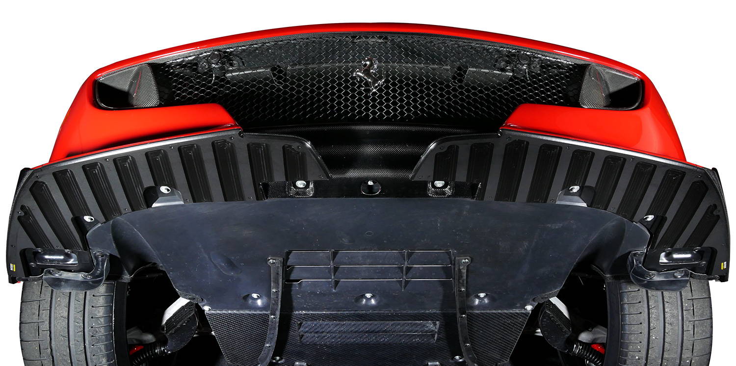 Ferrari F12 Scrape Armor Bumper Protection Skid Plate