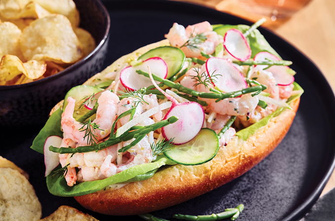 Nordic Shrimp Rolls