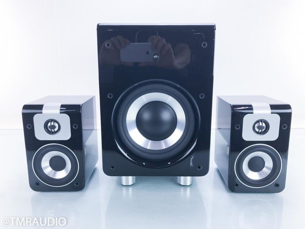 BlueSound Duo D30 2.1 Channel Speaker System 8" Subwoof...
