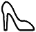 outline image of a shoe