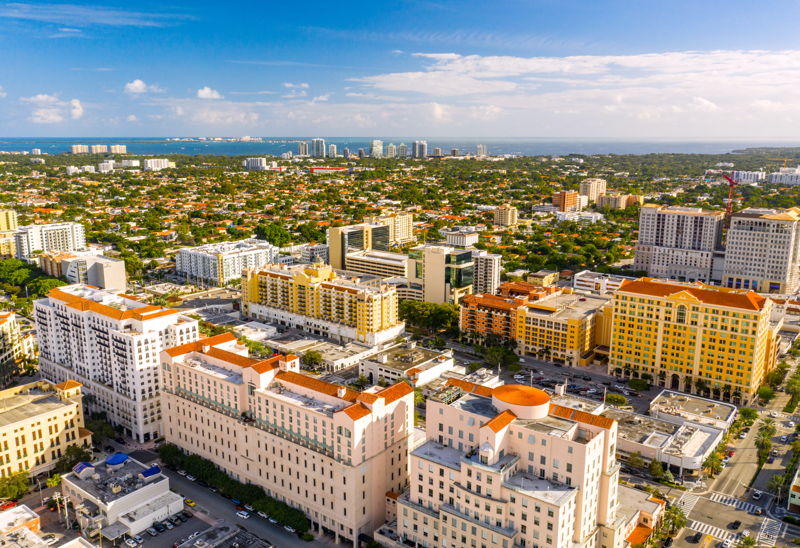 skyview of CORAL GABLES