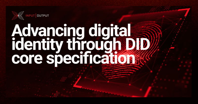 Advancing digital identity through DID core specification