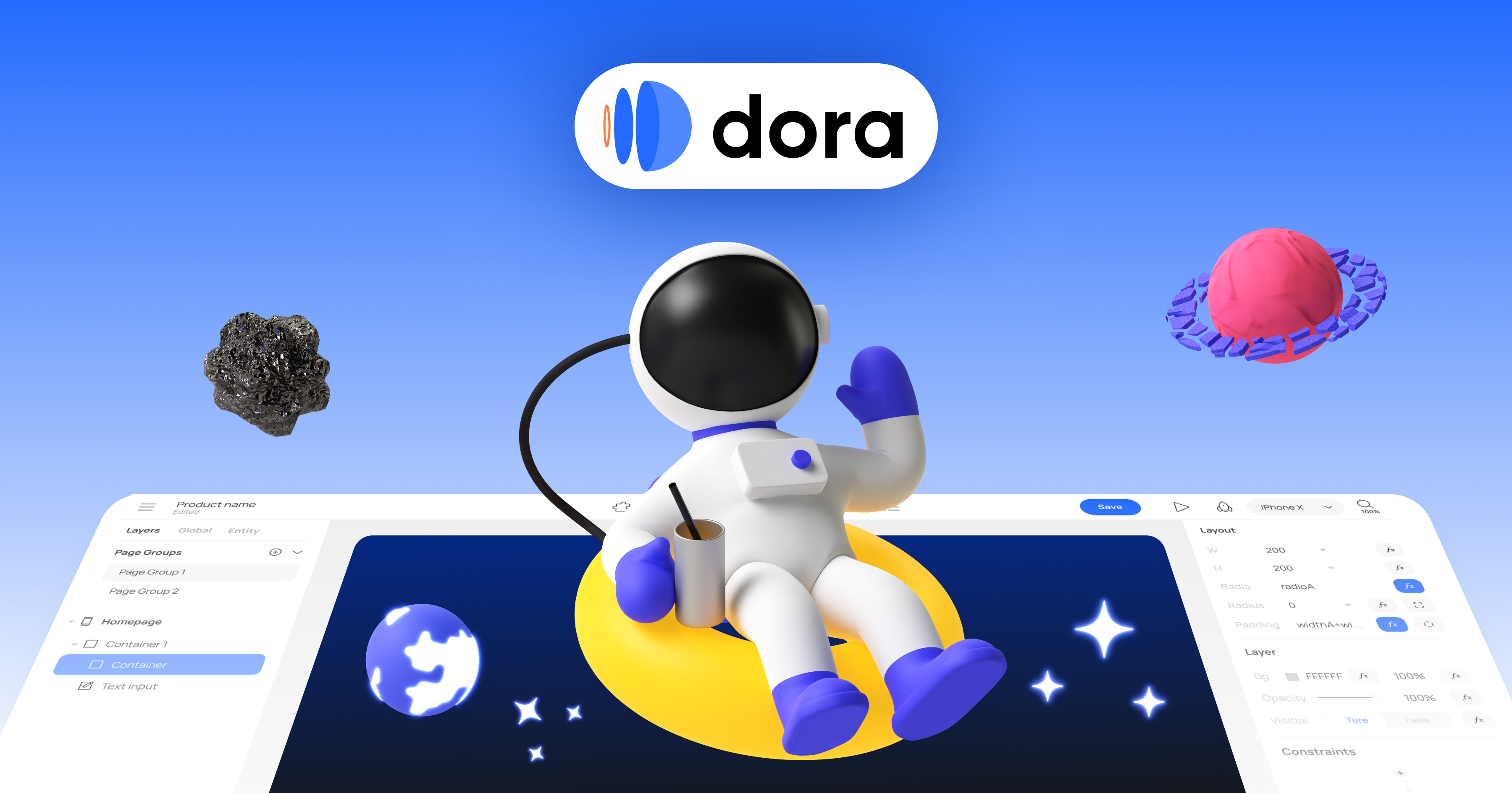Dora: Start with AI, ship 3D animated websites without code