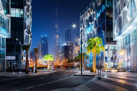 From Dubai Shared Tour: City of Lights Experience in Night