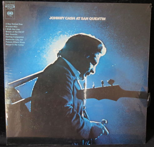 JOHNNY CASH, Johnny Cash at San Quentin NEW OLD STOCK S...