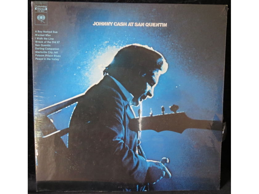 JOHNNY CASH, Johnny Cash at San Quentin NEW OLD STOCK SEALED USA LP