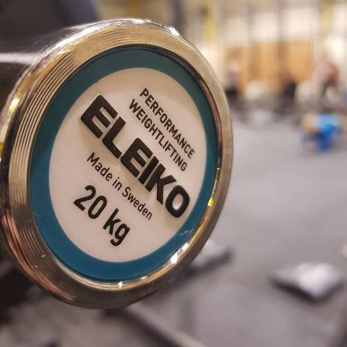 Eleiko perfomance weightlifting barbell
