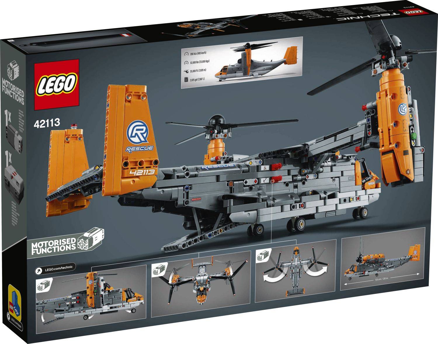 lego 42113 box other side