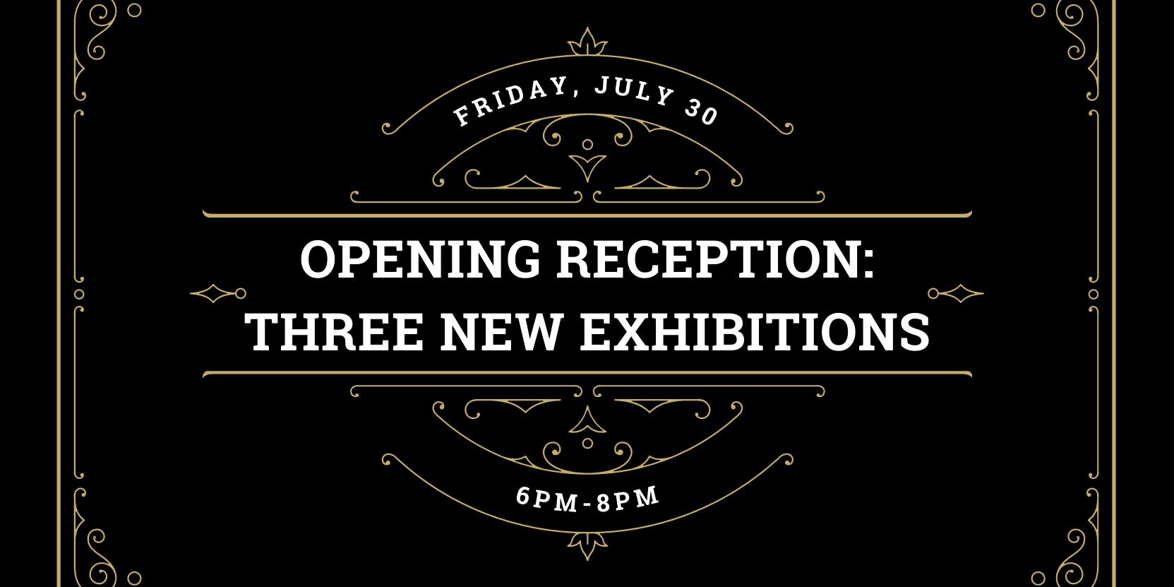 Opening Reception: Three New Exhibitions!  promotional image