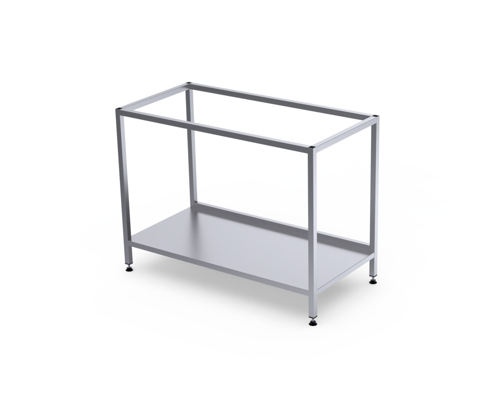 Coolpart Rostfritt Stativ (utan toppskiva)