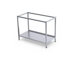 Coolpart Rostfritt Stativ (utan toppskiva)