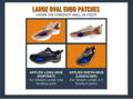 Large oval ENGO patches