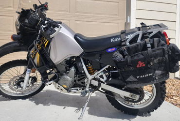2007 KAWASAKI KLR650 motorcycle for rent near Commerce City , CO