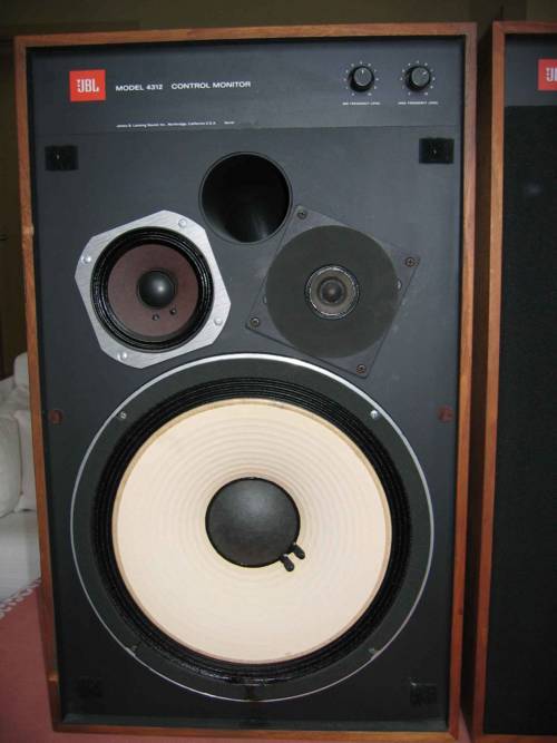 my old JBL 4312 control monitors