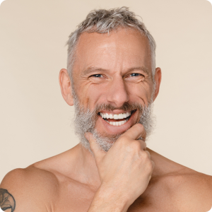 Smiling man