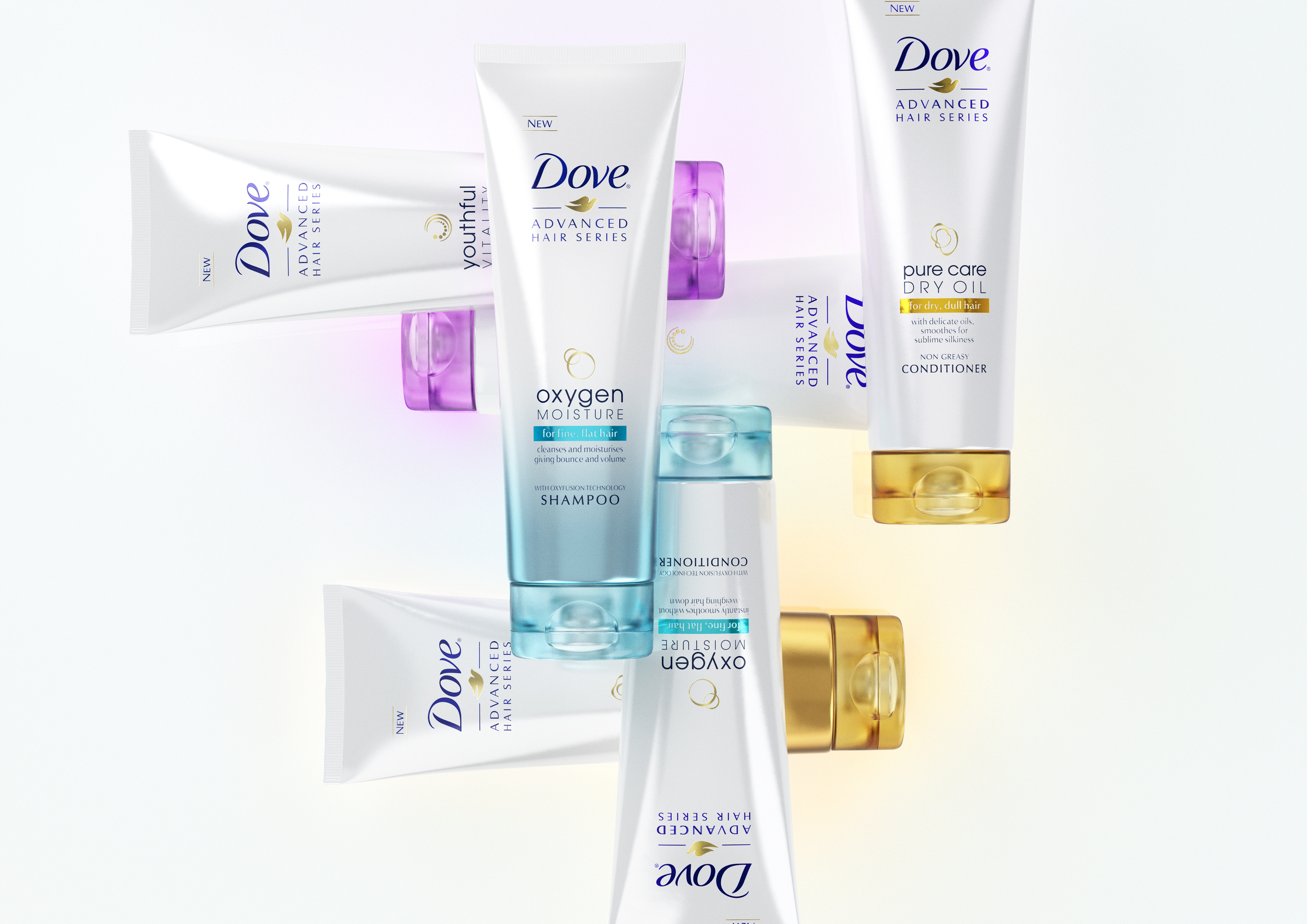 dove advanced hair series commercial blue