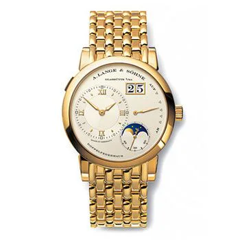 Lange 1 Moonphase Rose Gold / Silver / Bracelet