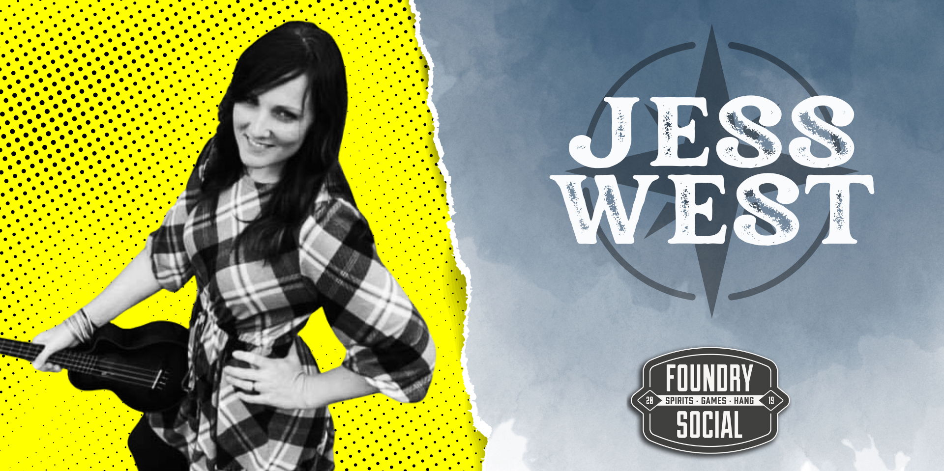 Jess West LIVE at Foundry Social promotional image