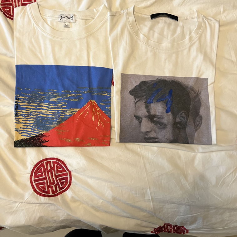 Two T-Shirts, Small, White