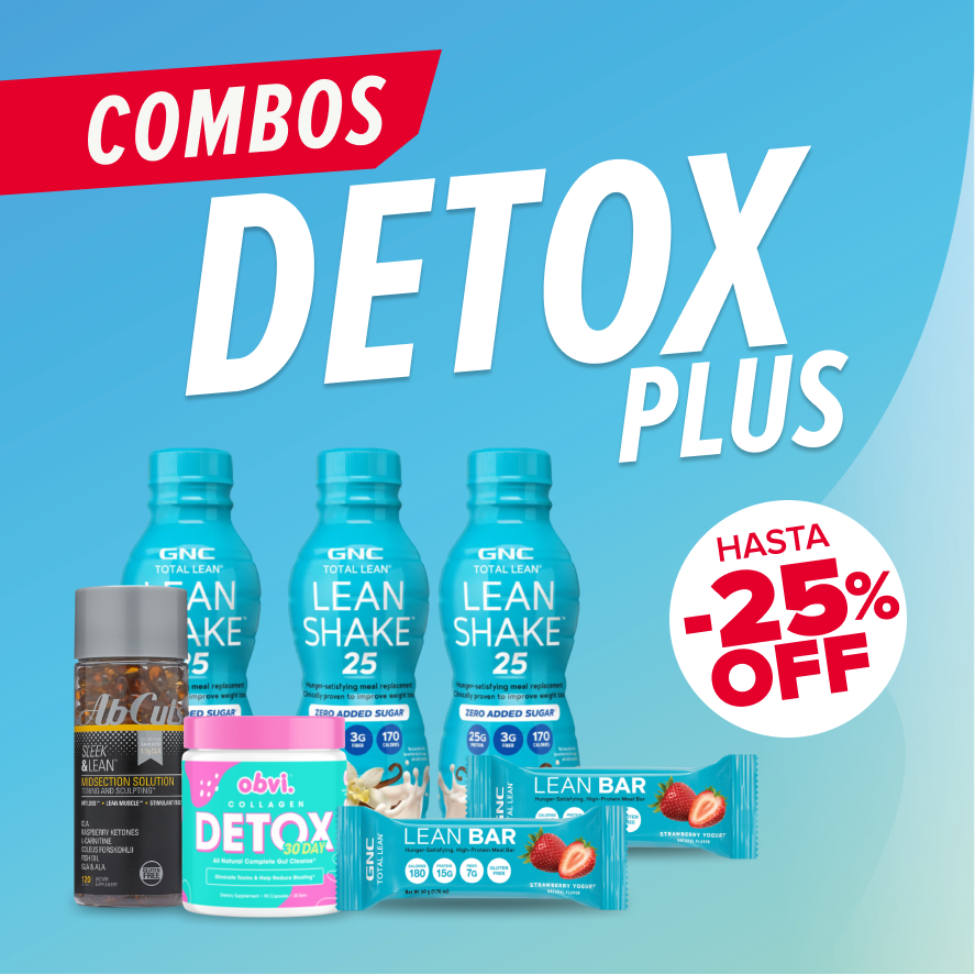 COMBOS DETOX PLUS - Hasta 25% OFF