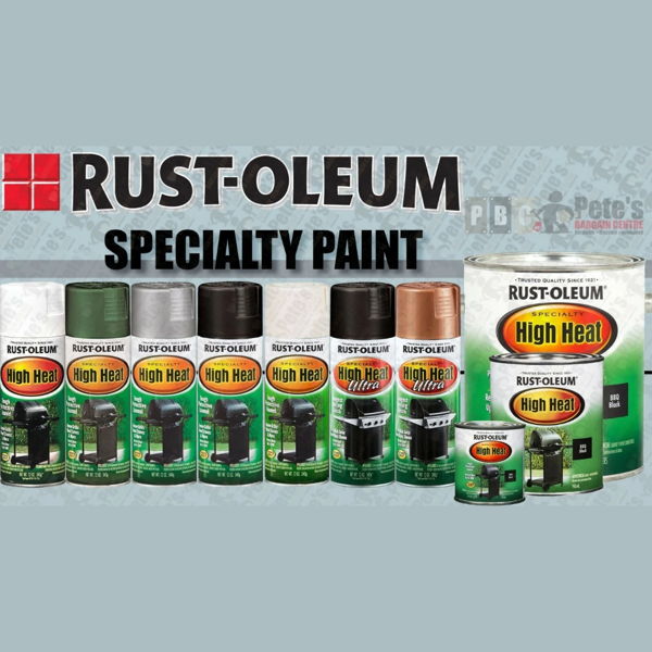 Rust-oleum High Heat Range