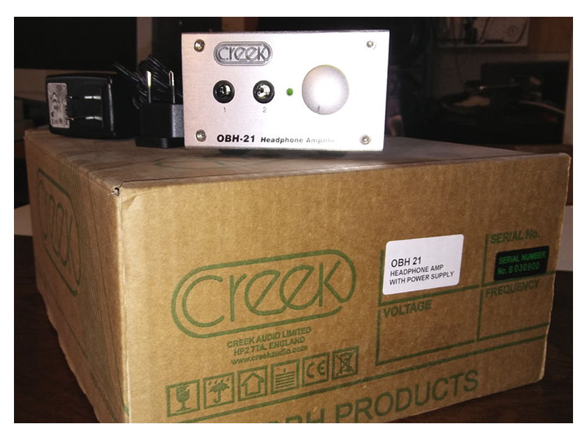 Creek OBH-21 Headphone Amplifier DEMO