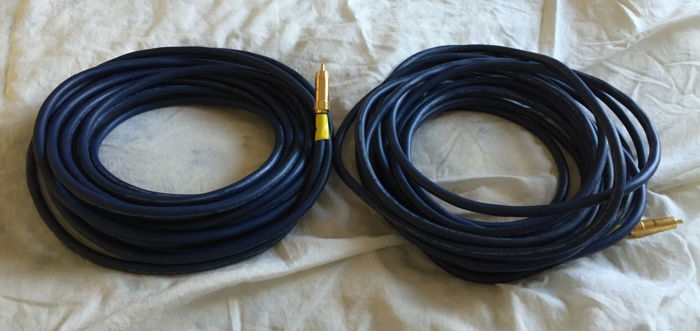 Tara Labs Prism 55i interconnects (very rare 35ft pair)