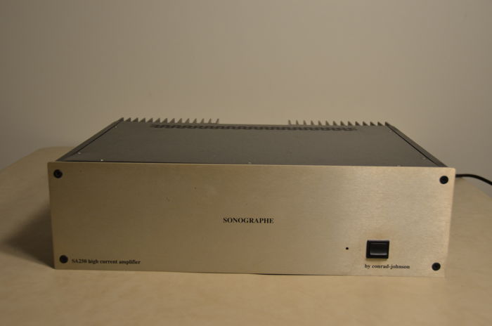 Sonographe SA 250 power amp by Conrad Johnson For Sale | Audiogon