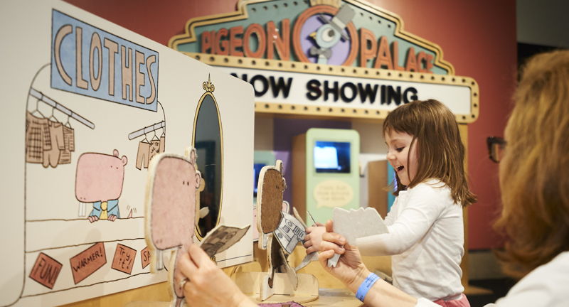 The Pigeon Comes to Kansas City! A Mo Willems Exhibit