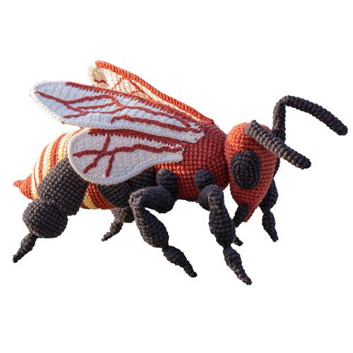 3-in-1-bundel: libel, honingbij, sprinkhaan