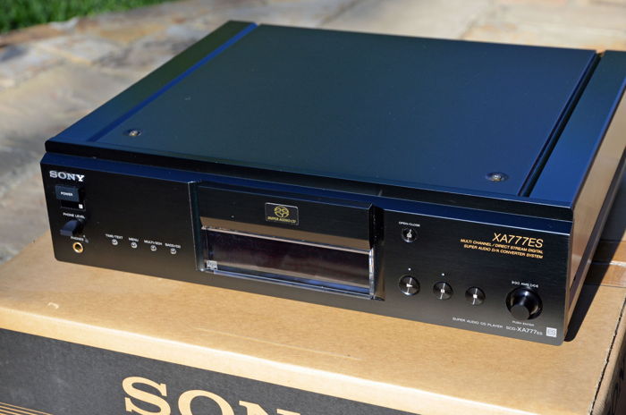 Sony SCD-XA777ES Class A SACD Player