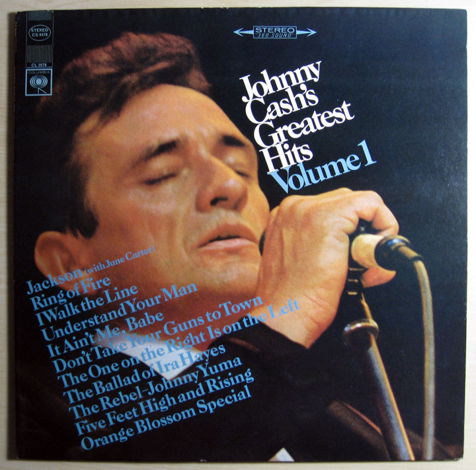 Johnny Cash - Greatest Hits Volume 1 - 1967 Original 36...